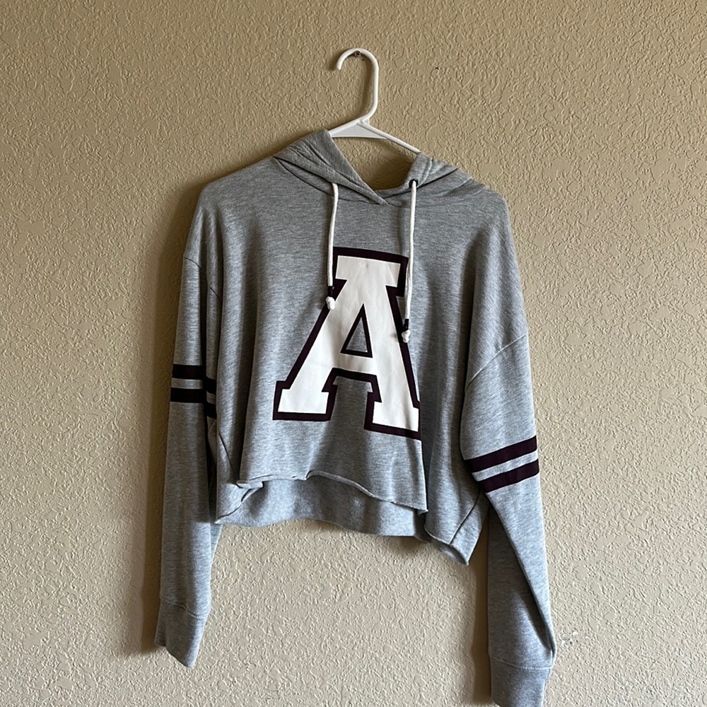 Forever 21 “A” Gray and Maroon Sweater Size M